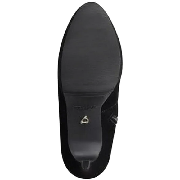 New w/Box Thalia Sodi Clarissa Black Faux Suede Over the Knee Boot Sizes 8.5, 10 - Picture 5 of 6